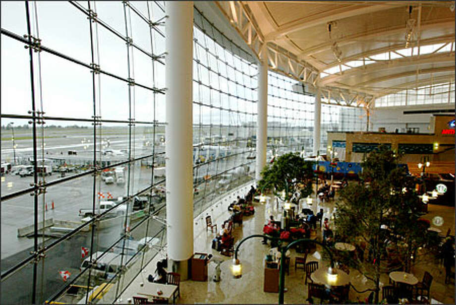 On Architecture Sea Tac S Elegant Central Terminal Will