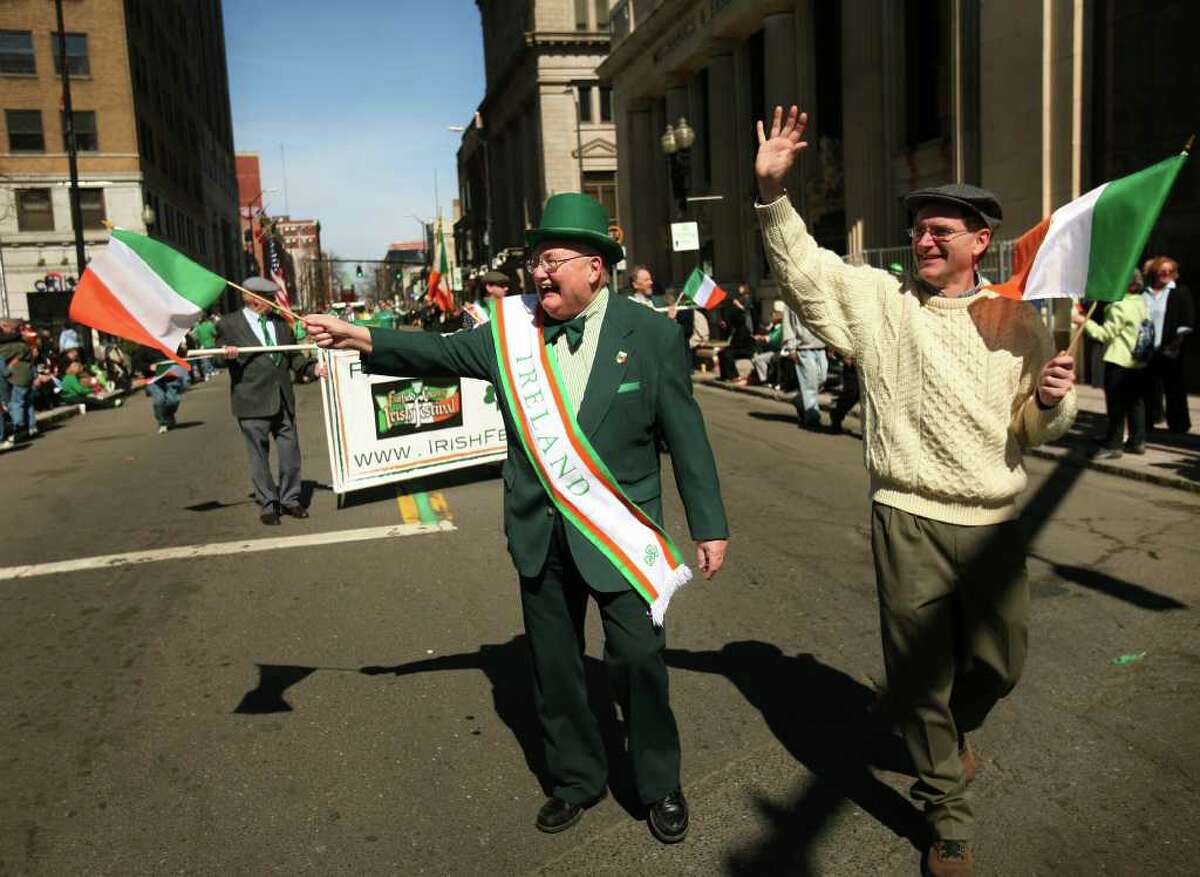 All eyes were smiling at St. Patrick's Day parade