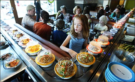 Blue C Sushi is on an excellent roll with conveyor belt delivery