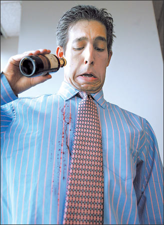 Nano-Tex makes nasty stains disappear like magic