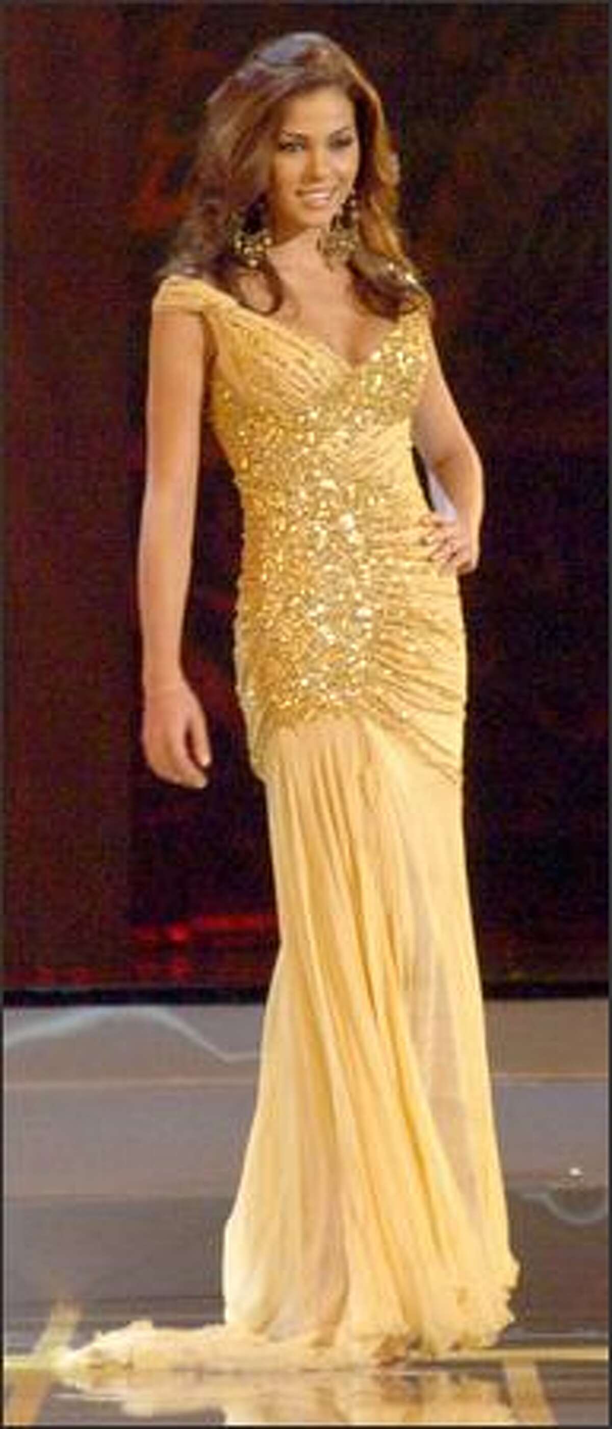 Miss universe store 2005 evening gown