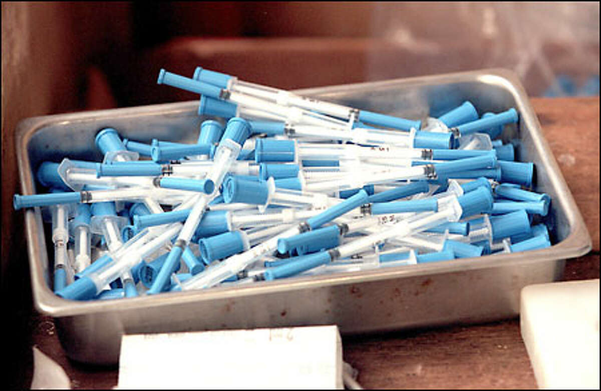 Among PATH's inventions: an auto-destruct syringe that prevents the spread of disease by making it impossible to reuse dirty needles.
