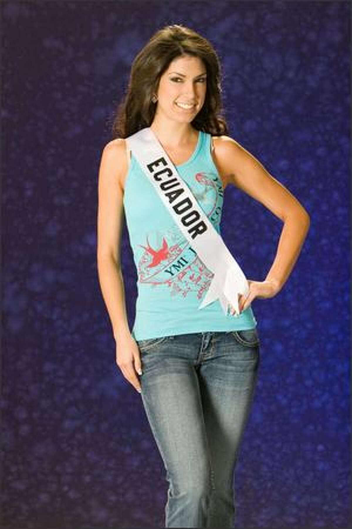 Lugina Cabezas, Miss Ecuador 2007.