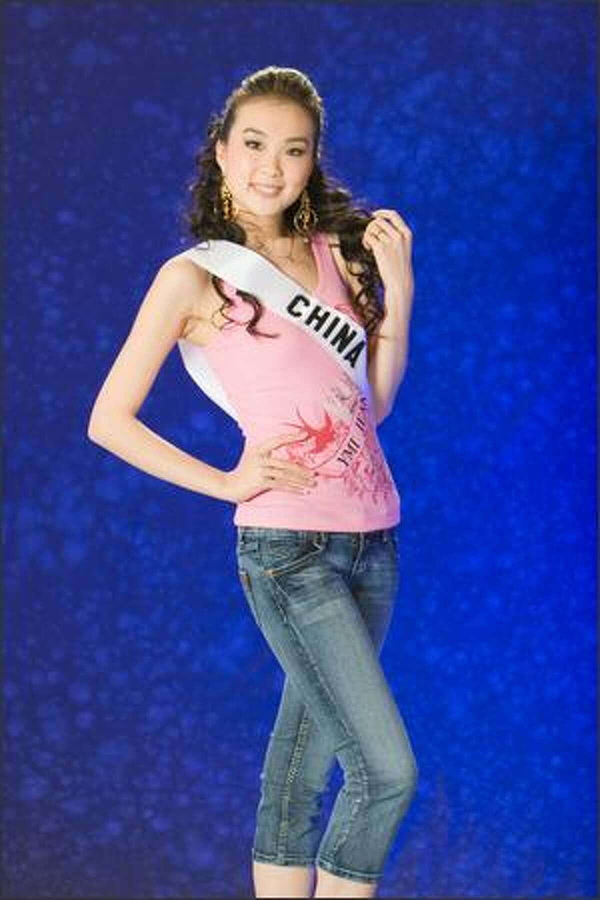 Ningning Zhang, Miss China 2007.