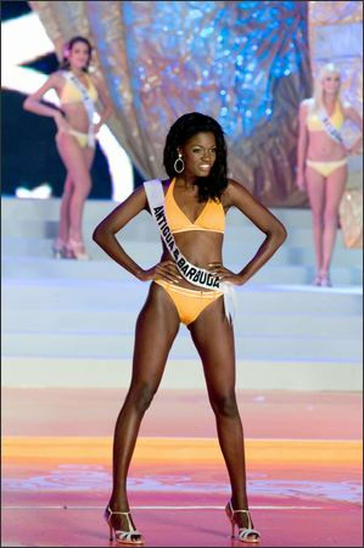 Athina James, Miss Antigua & Barbuda.
