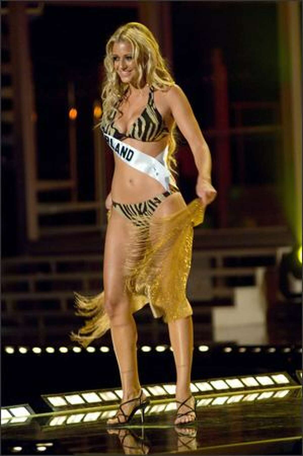 Christa Rigozzi, Miss Switzerland 2007.
