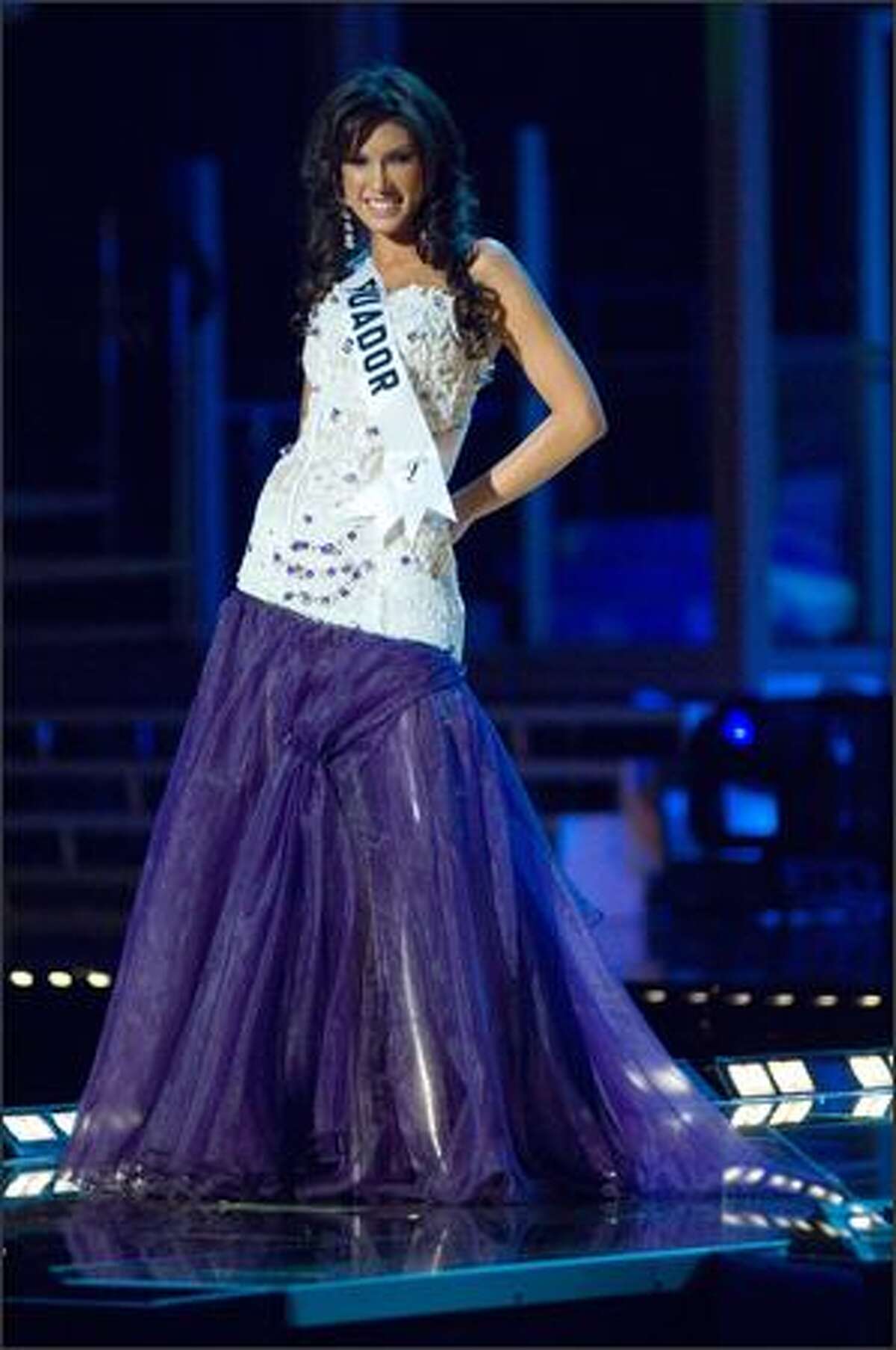 Lugina Cabezas, Miss Ecuador 2007.