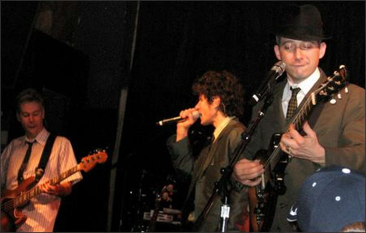 The Beastie Boys, from left, MCA, Mike D. and Ad Rock on May 25, 2007.