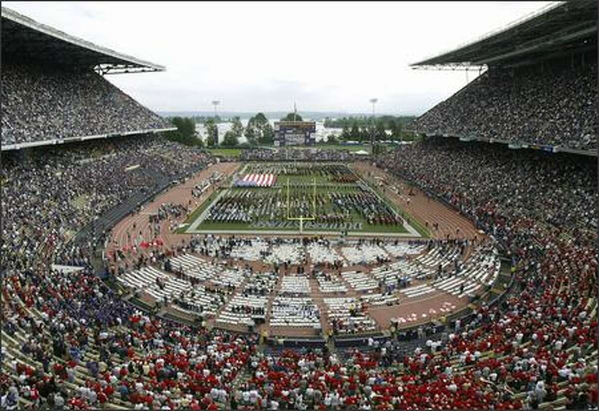 Husky Stadium was packed when Washington played Ohio State on Sept. 15, 2007. But did the fans have any idea of just how poor a condition the stadium is in?