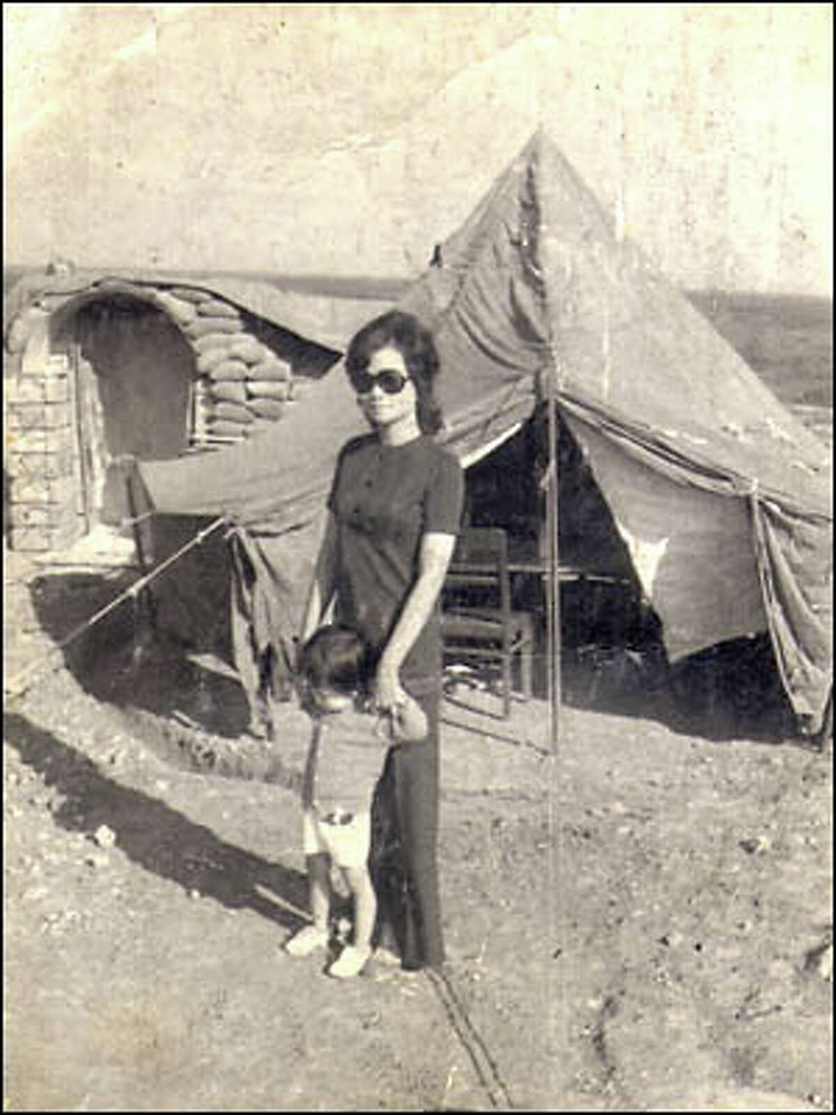 Sen often brought her children to see their father, Me, while he was stationed at army bases during the war. During one break in the fighting in 1972, Sen took 1-1/2-year-old Quyen to the Quang Tri Province.