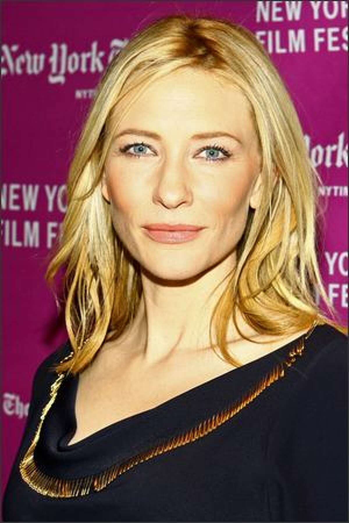 Actress Cate Blanchett attends the New York Film Festival screening of "I'm Not There" at Frederick P. Rose Hall October 4, 2007 in New York City.
