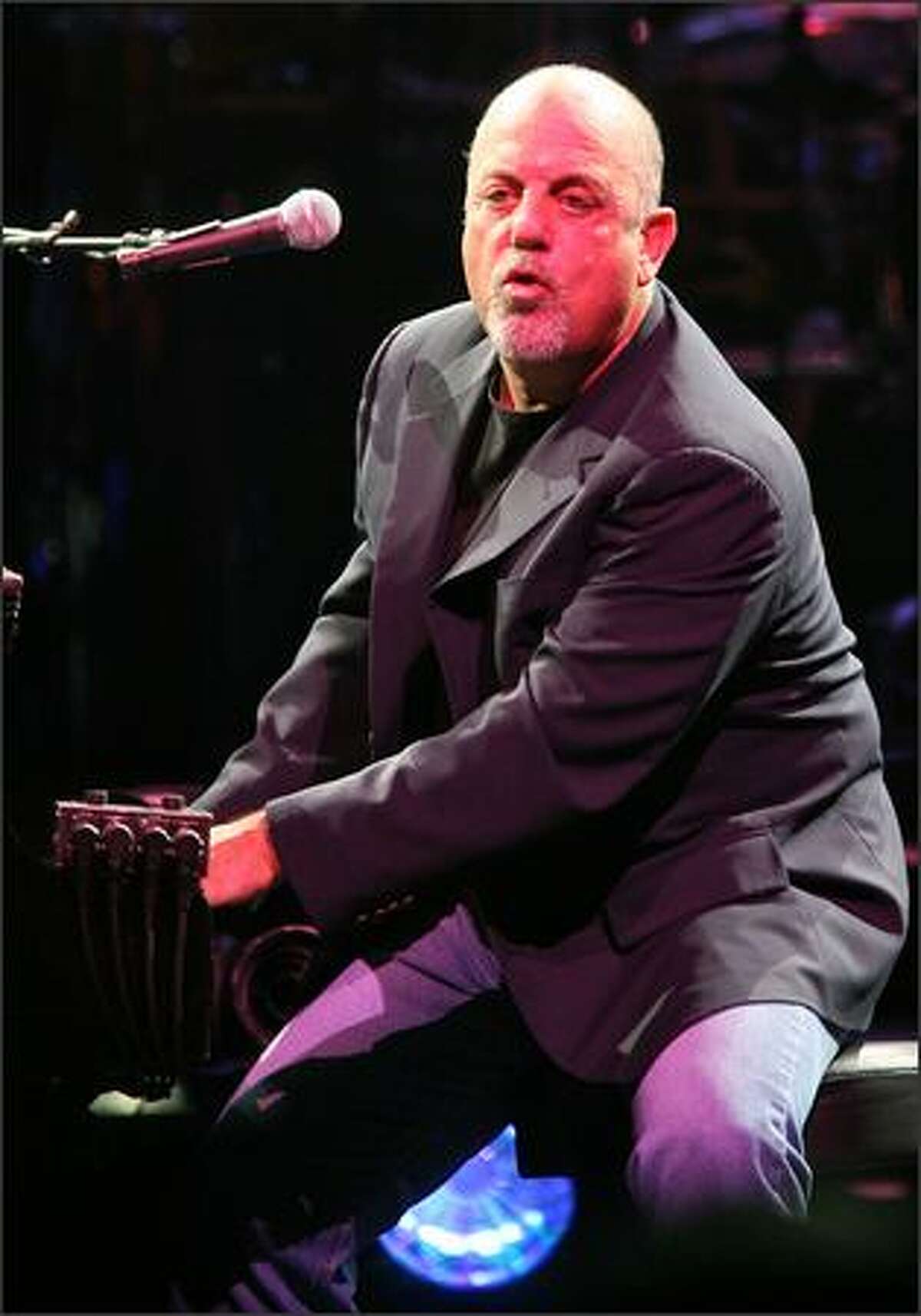 The Piano Man Billy Joel plays Key Arena.