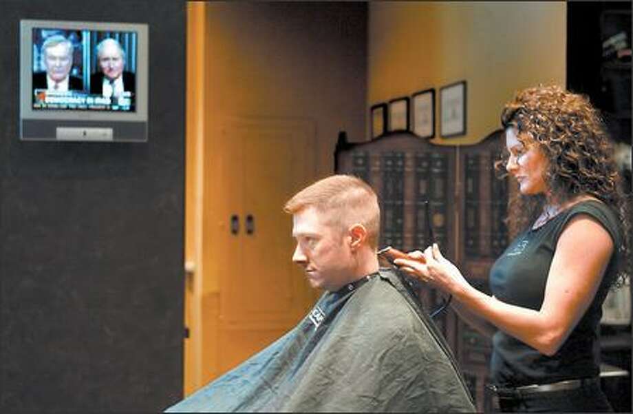 Upscale Barbershops Give Men The Royal Treatment Seattlepi Com
