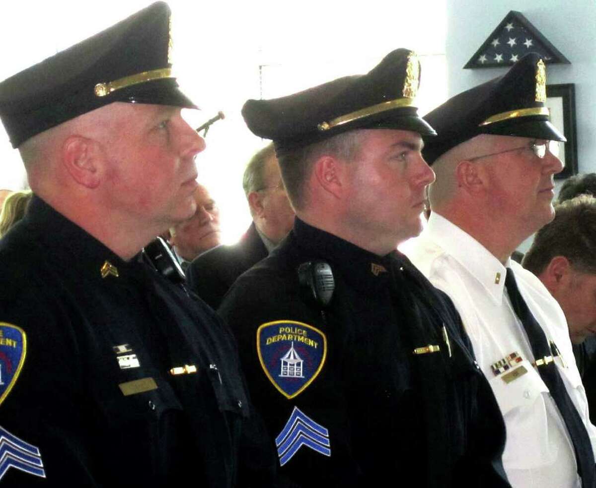 New Milford Police celebrate promotions