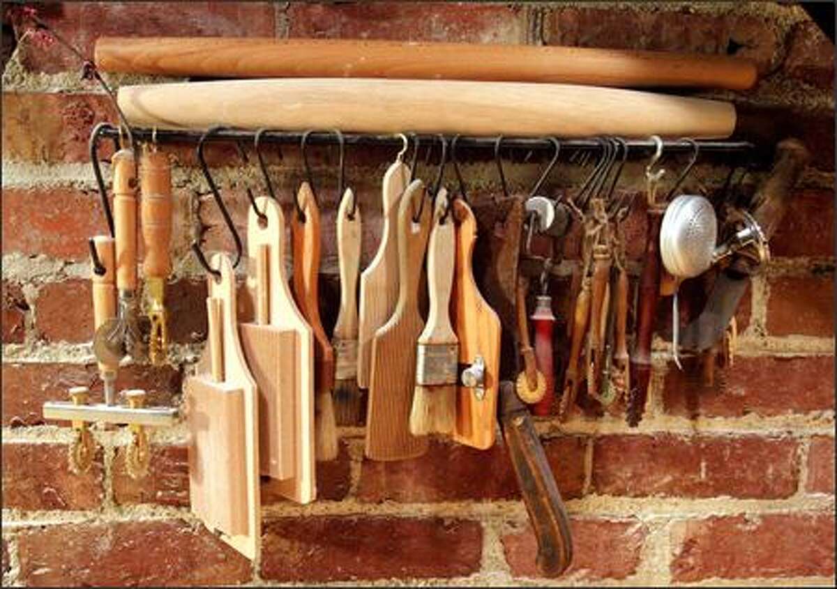 Handmade pasta from an inspired young cook