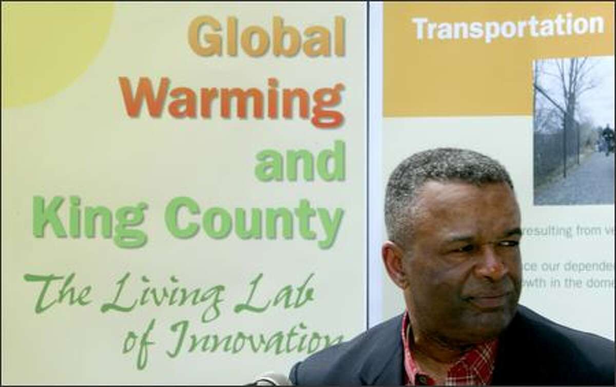 County Executive Ron Sims wants King County to join the Chicago Climate Exchange, a market in which the commodity is the reduction of greenhouse gases.