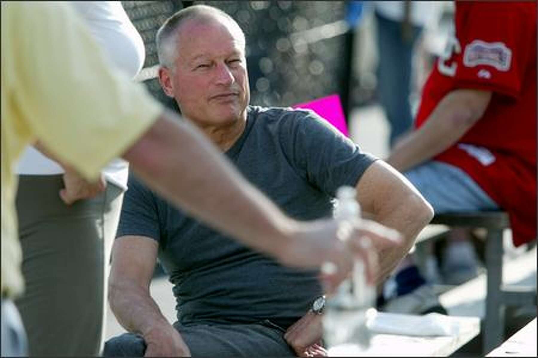Watching the Old-Timers' Day Game with Jim Bouton, Who Wasn't