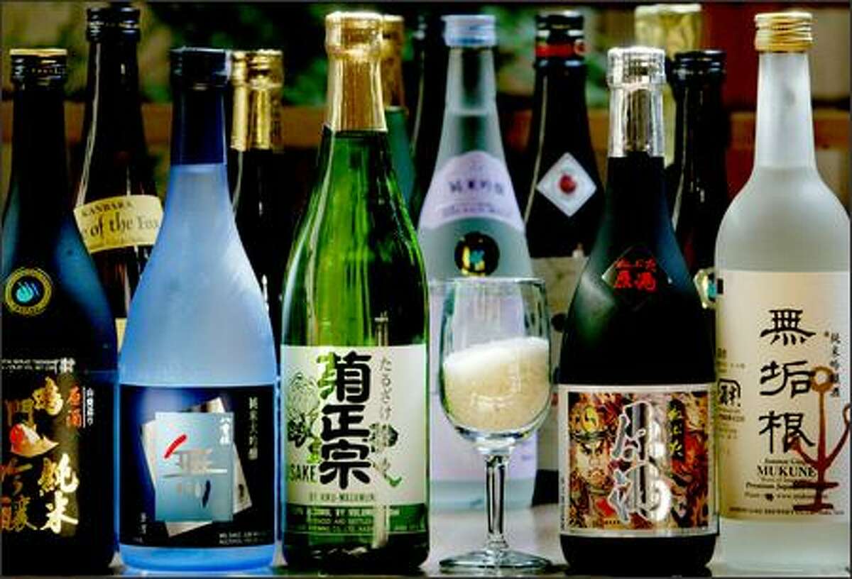 At the new Umi Sake House in Belltown, there are dozens of sakes available, ranging from $25 to $140 per bottle.