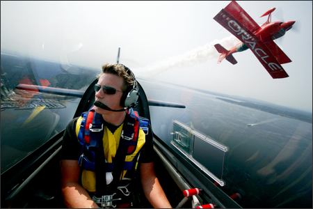 A moment with ... David Ellison, actor and stunt pilot
