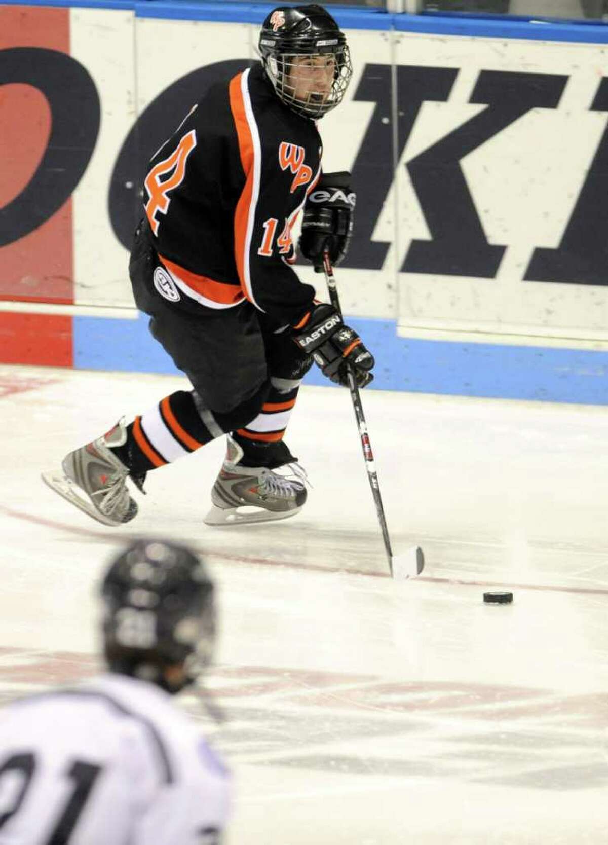 Watertown-Pomperaug takes on Staples-Weston-Shelton in the Division III state playoff game at Yale University's Ingalls Rink Saturday, Mar. 19, 2011.