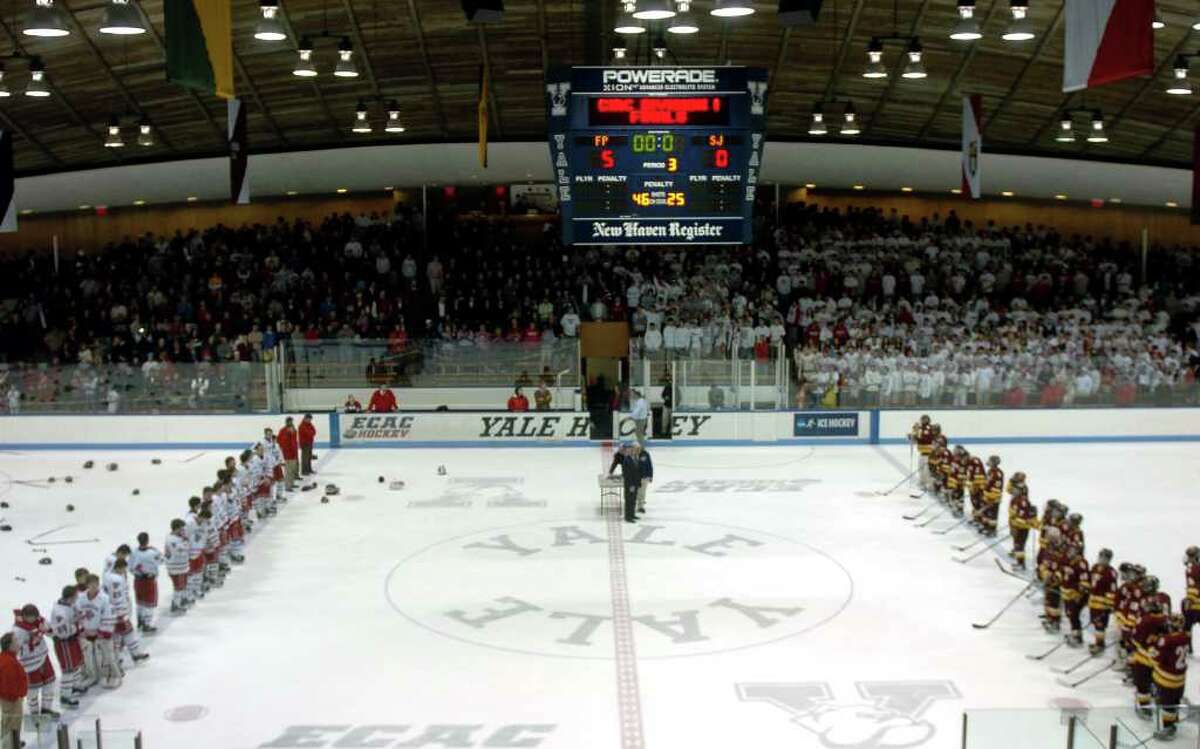 Highlights from the state final of CIAC boys hockey action between Fairfield Prep and St. Joseph at Yale's Ingalis Rink in New Haven, Conn. on March 19, 2011.