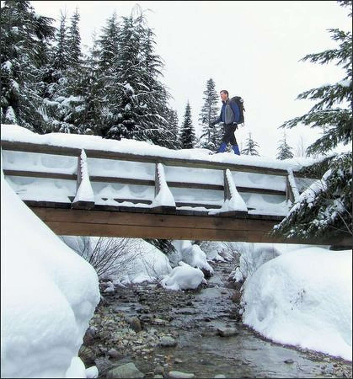 Hike Of The Week Easy snowshoe route means lots of company