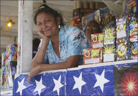 Fireworks queen still reigns supreme