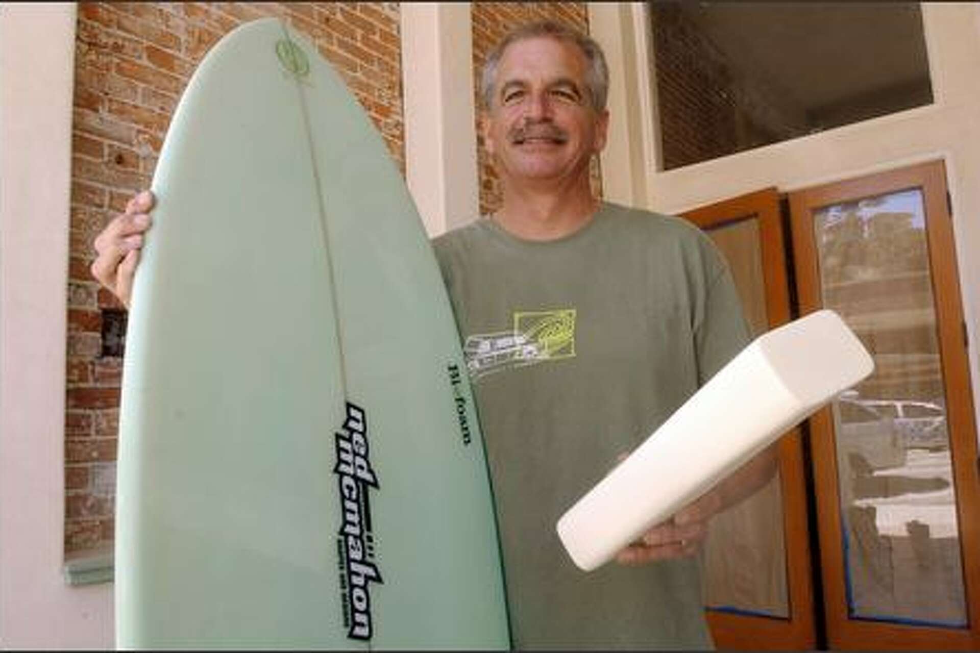 Green surfboards are more environmentally friendly