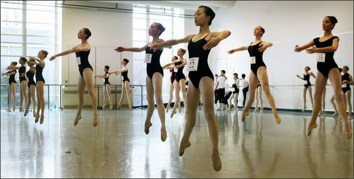 106 area dancers audition for prestigious ballet program