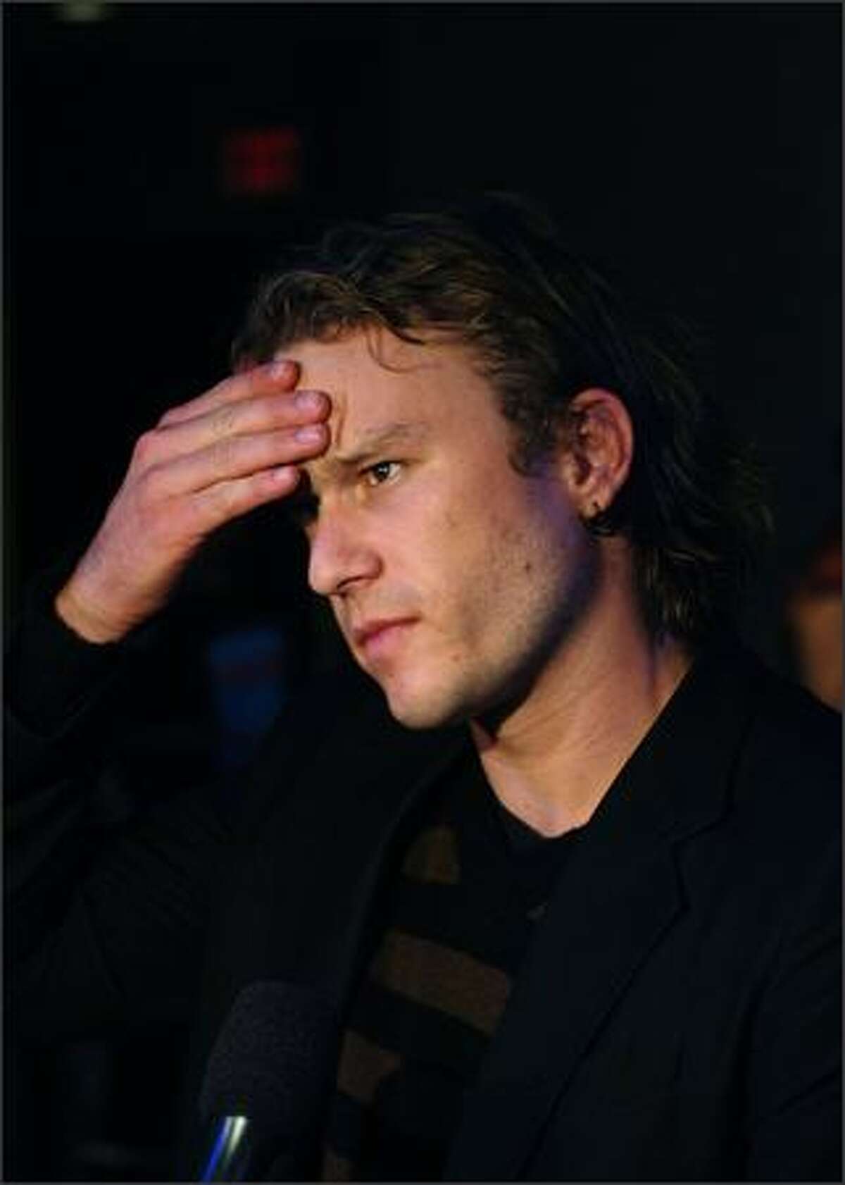 Actor Heath Ledger attends the Toronto International Film Festival premiere screening of "Candy" held at Varsity 8 on September 8, 2006 in Toronto, Canada.