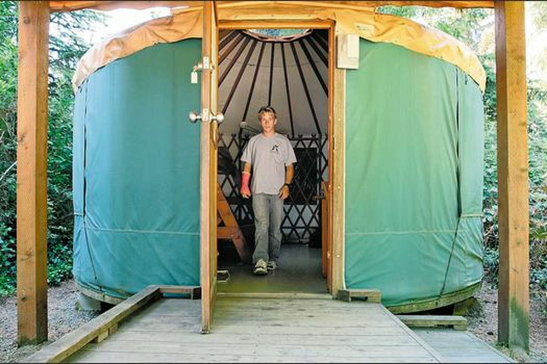 harris beach state park yurt