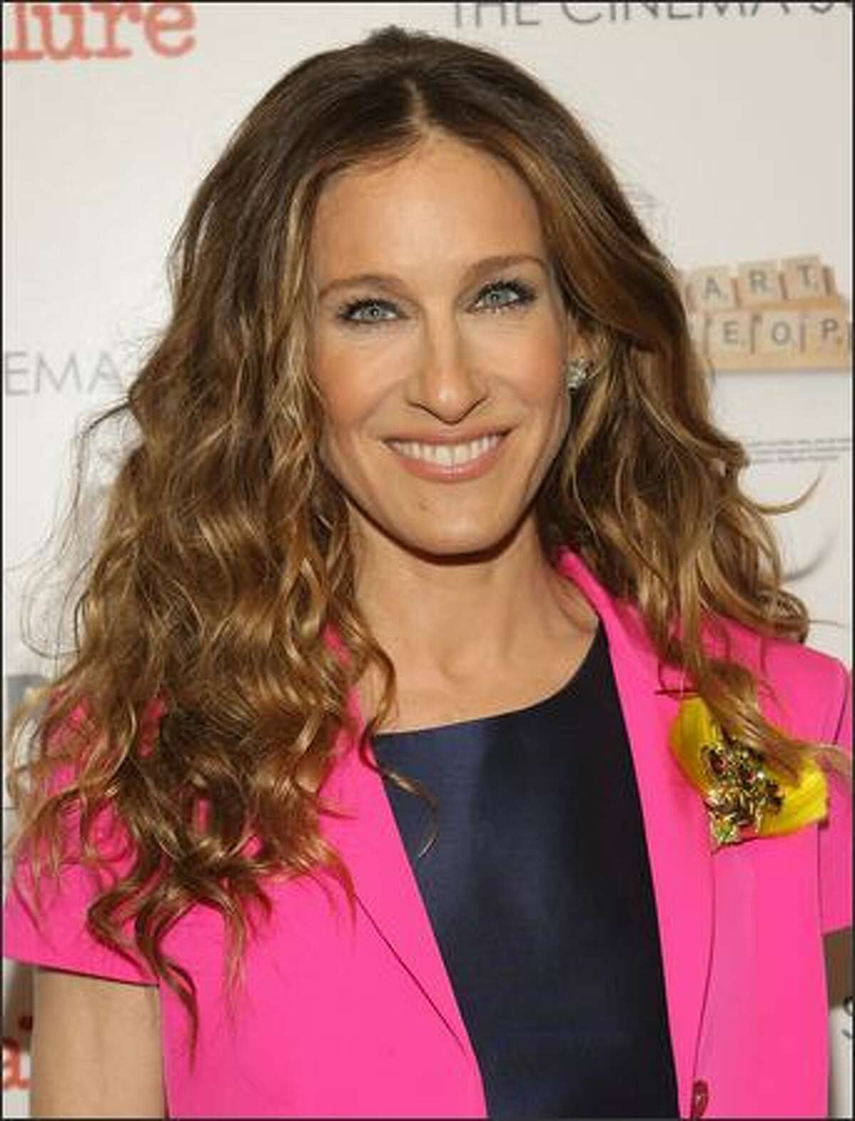 Actress Sarah Jessica Parker attends "Smart People" screening hosted by the Cinema Society & Linda Wells at the Landmark Sunshine Theater on Monday in New York City.