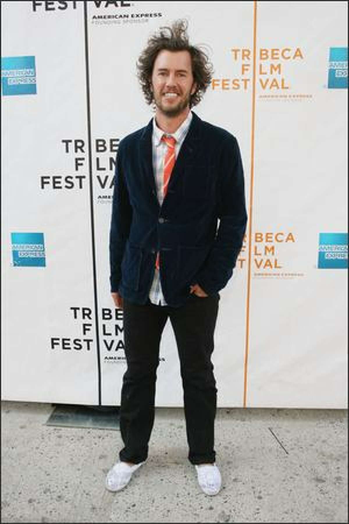 Director Blake Mycoskie attends the premiere of the shorts program "All Truisms" during the 2008 Tribeca Film Festival in New York.