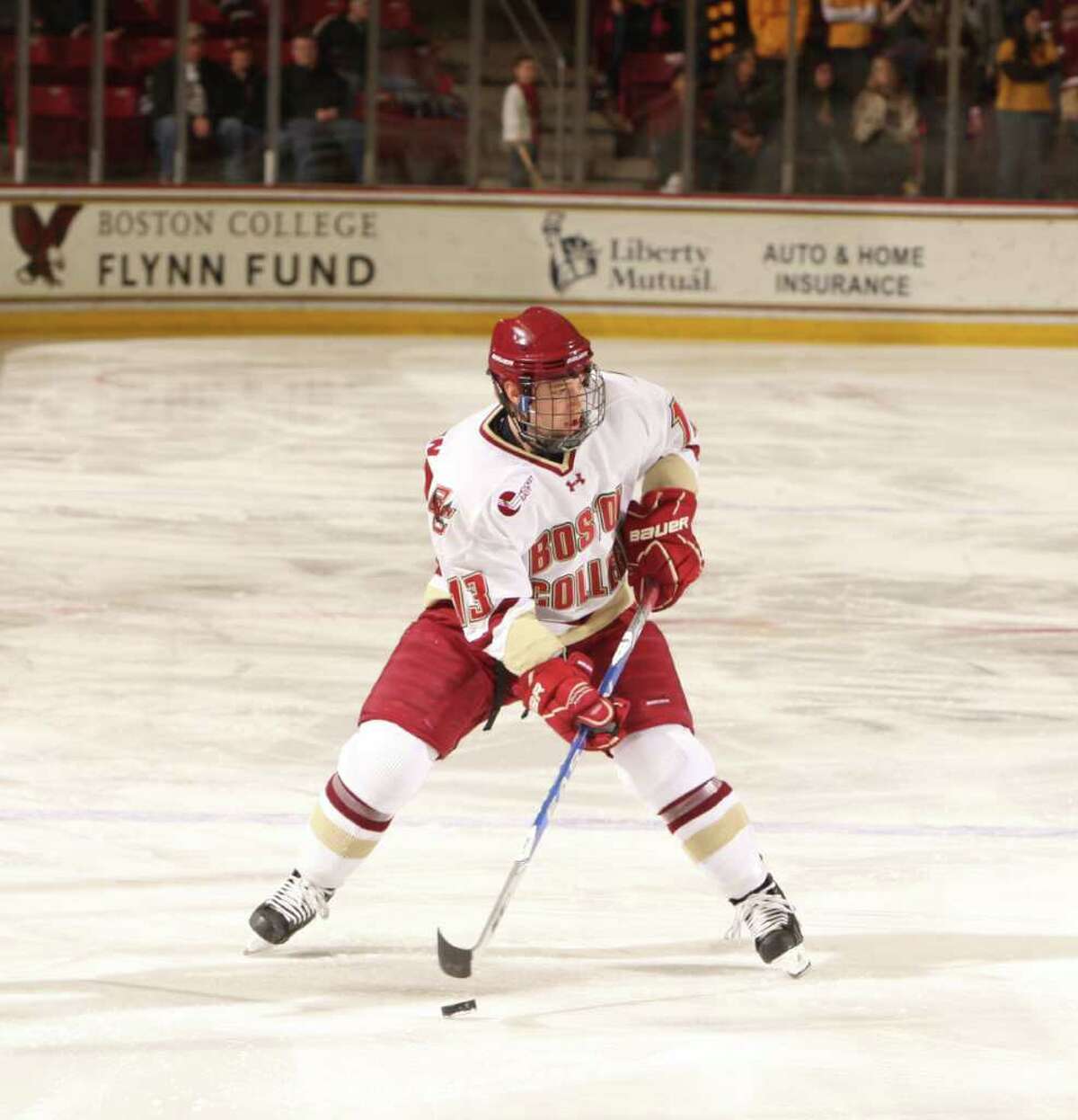 Greenwich's Atkinson, a Hobey Baker finalist, has BC primed for
