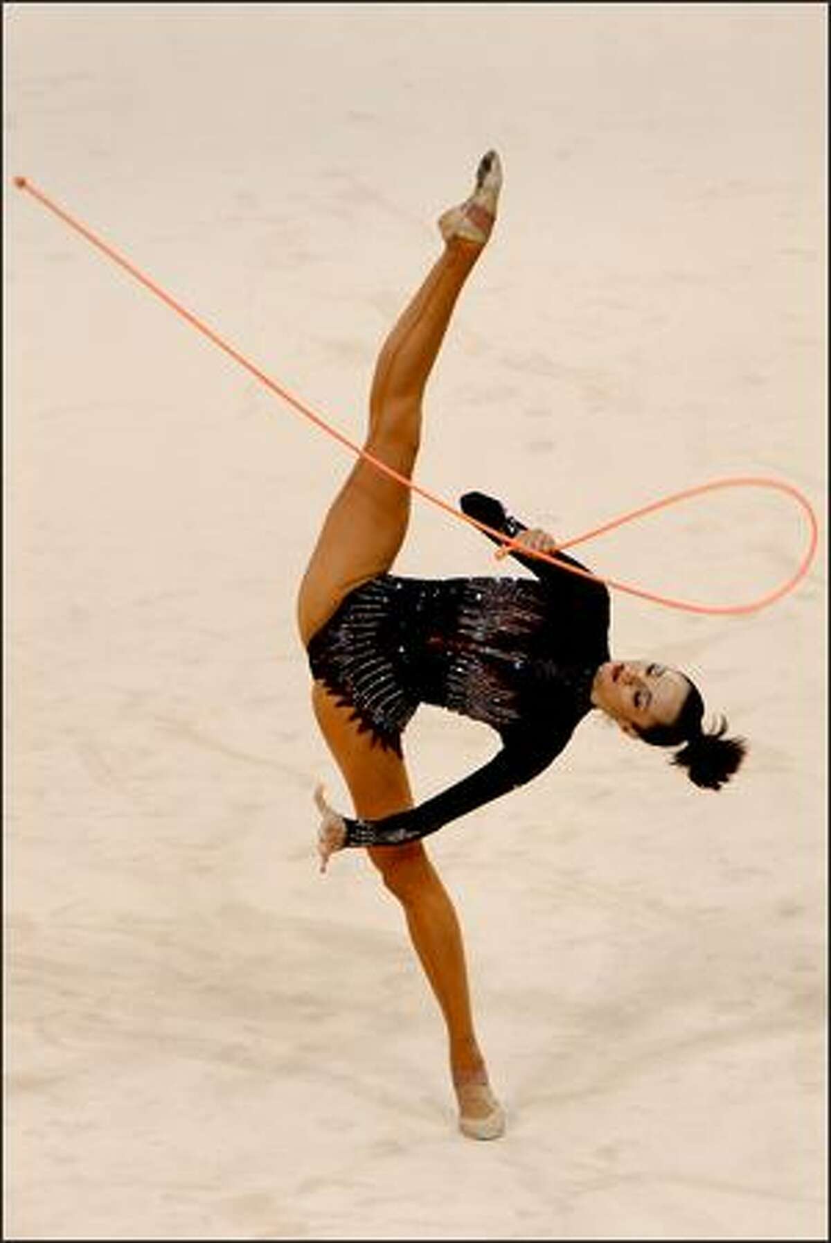 Анна Бессонова гимнастка 2008