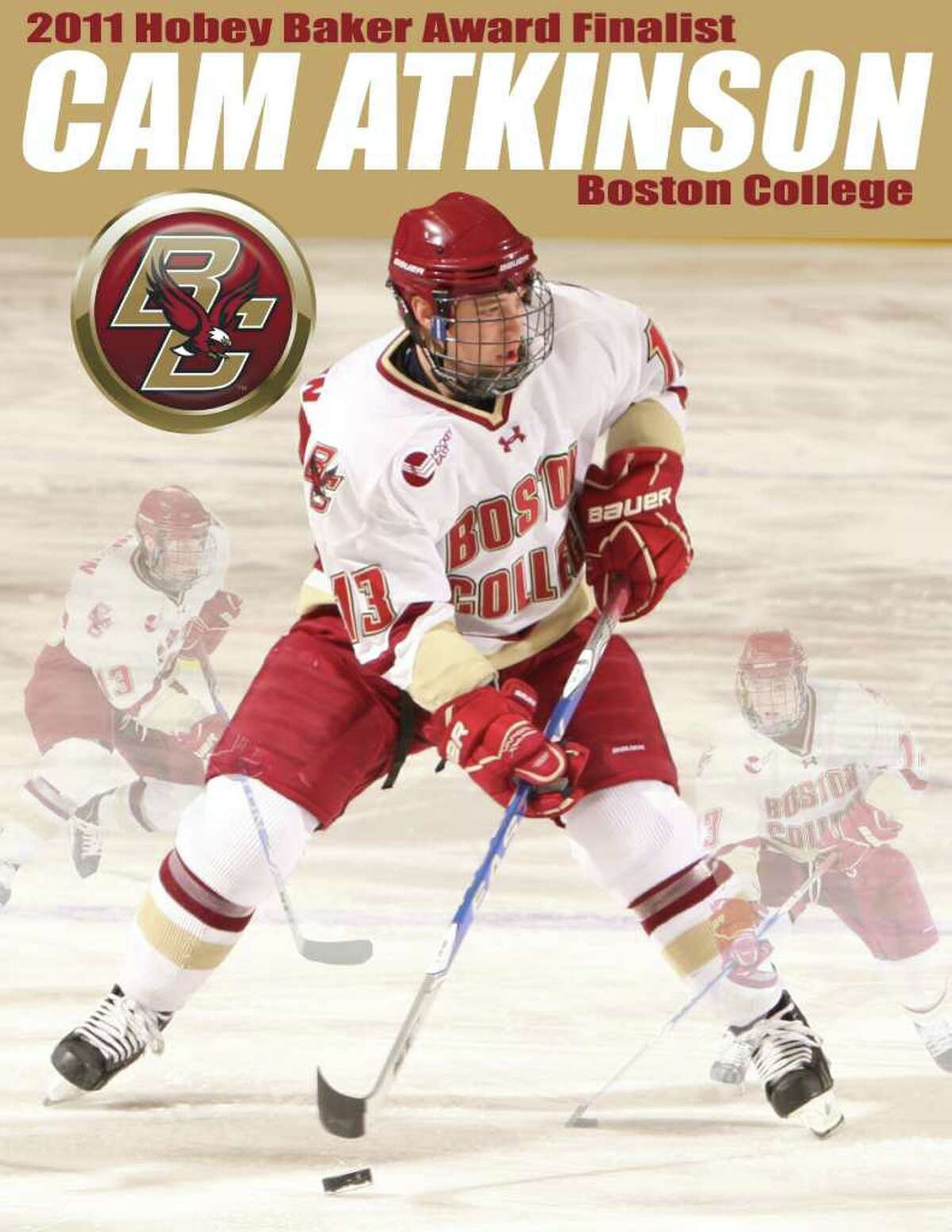 Greenwich's Atkinson, a Hobey Baker finalist, has BC ...