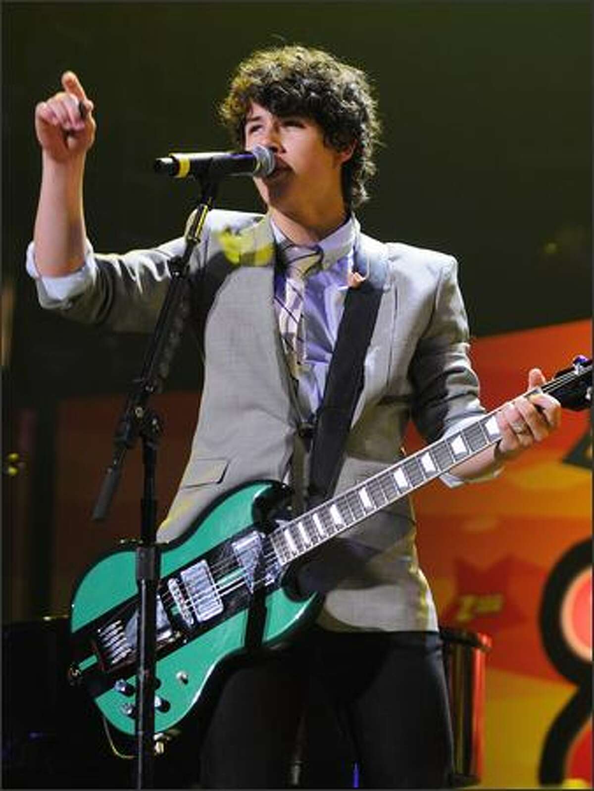 Nick Jonas of Jonas Brothers.