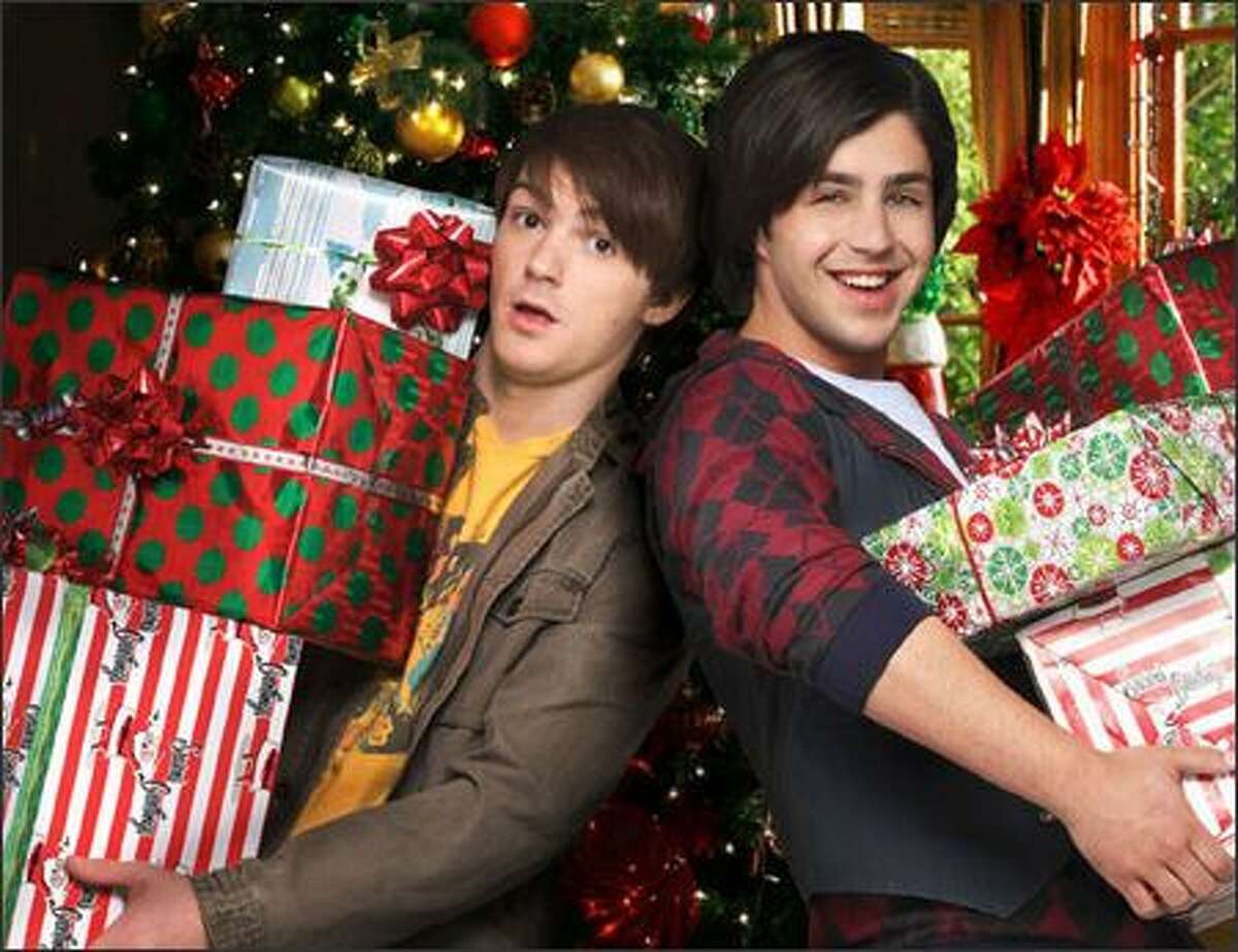 Films Et Séries Tv Avec Drake Bell Drake & Josh ham it up for the holidays