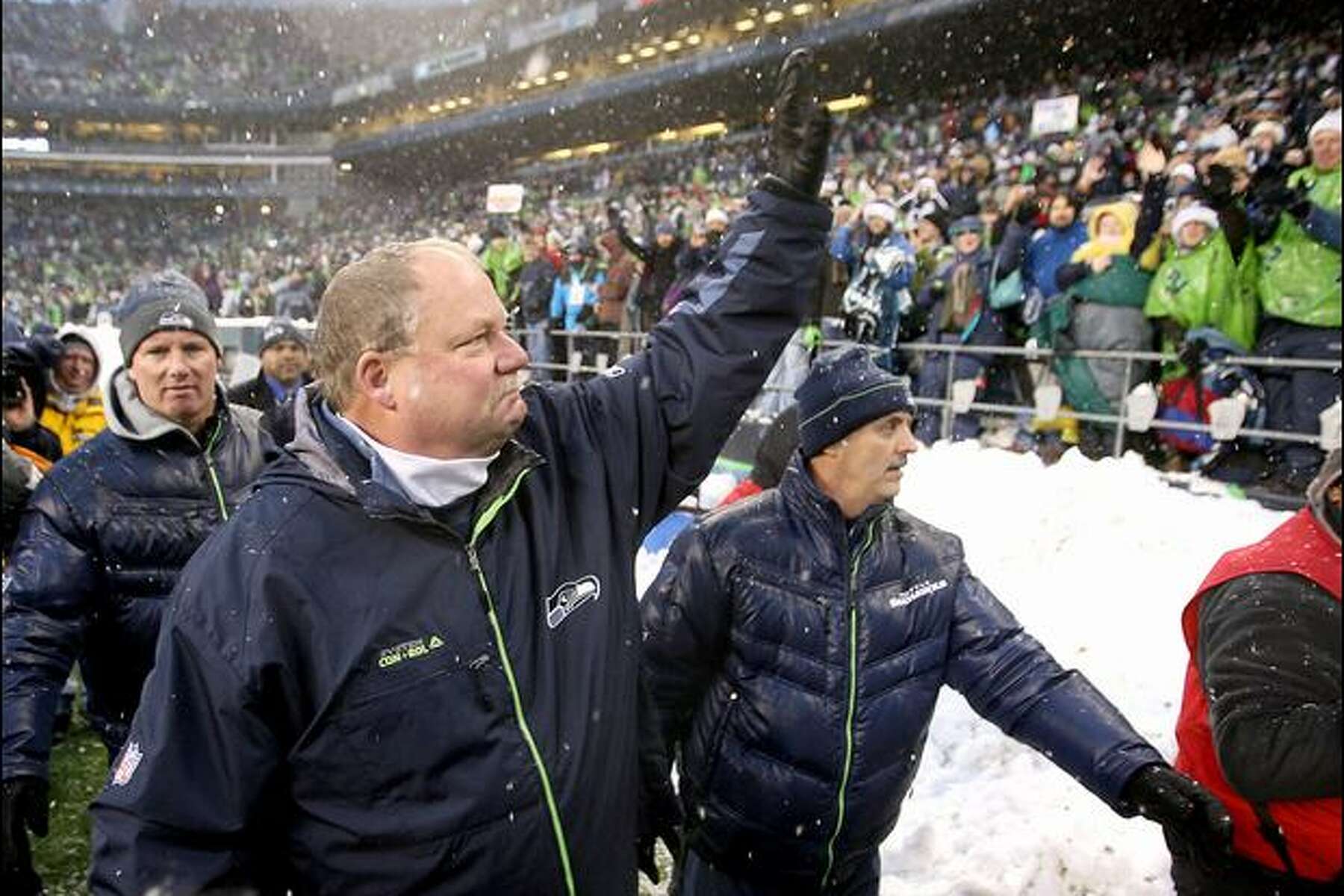 Mike Holmgren says it would be a big surprise for him to return