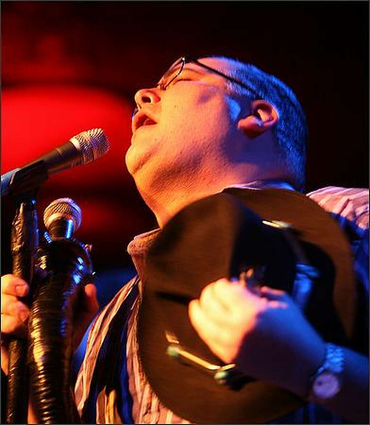 Frontman John Popper and Blues Traveler perform at the Showbox at the Market.