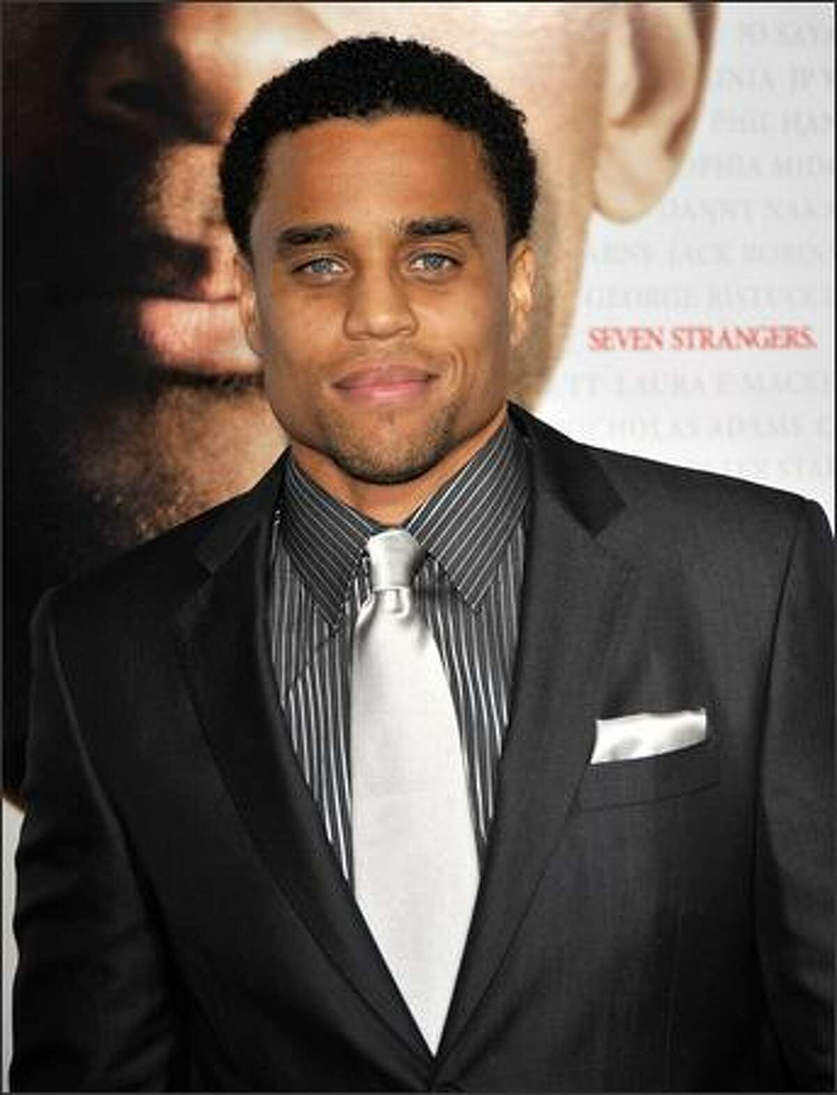 Actor Michael Ealy arrives at the premiere of Columbia Pictures' "Seven Pounds" held at Mann's Village Theatre on Tuesday in Westwood, Calif.
