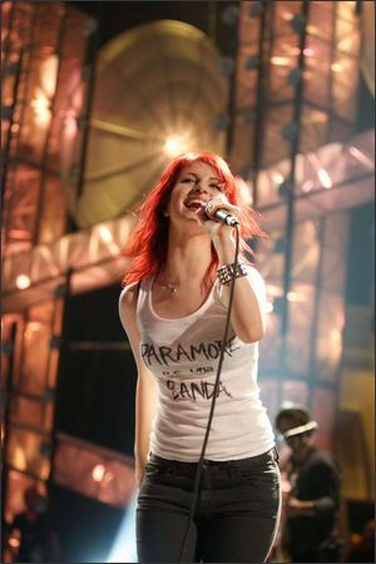 Hayley Williams of Paramore performs.