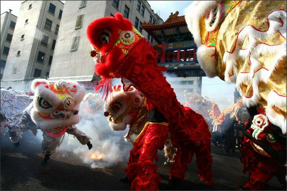 Dragon dancers just part of colorful Lunar New Year celebrations in