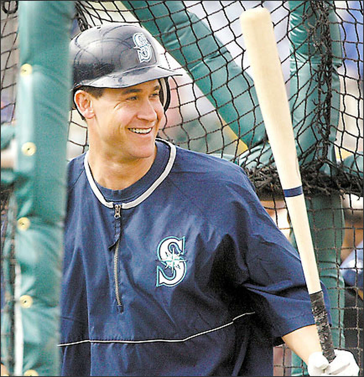 "I think we can go get the ball with anybody," Bret Boone said. "And it's not by mistake."