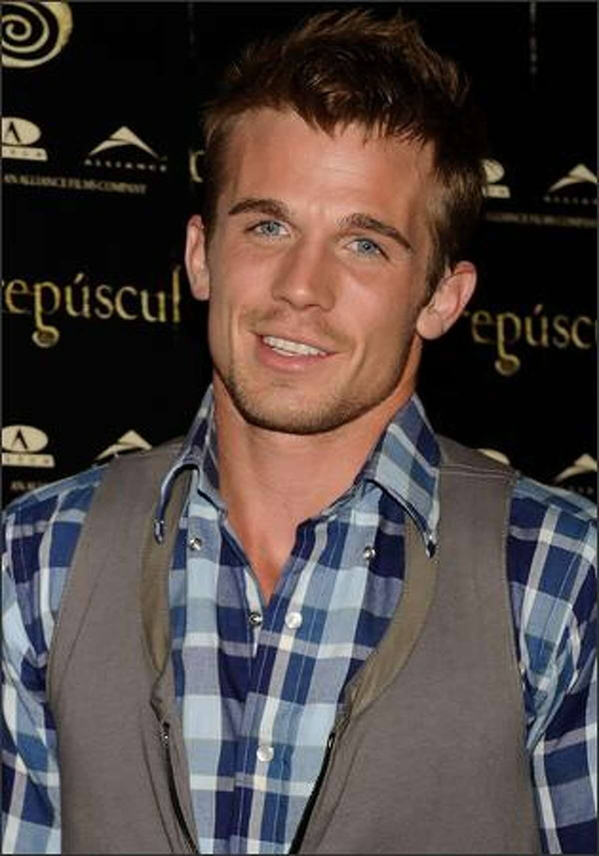 Actor Cam Gigandet attends "Twilight" photocall at the Hotel ME on Monday in Madrid, Spain.