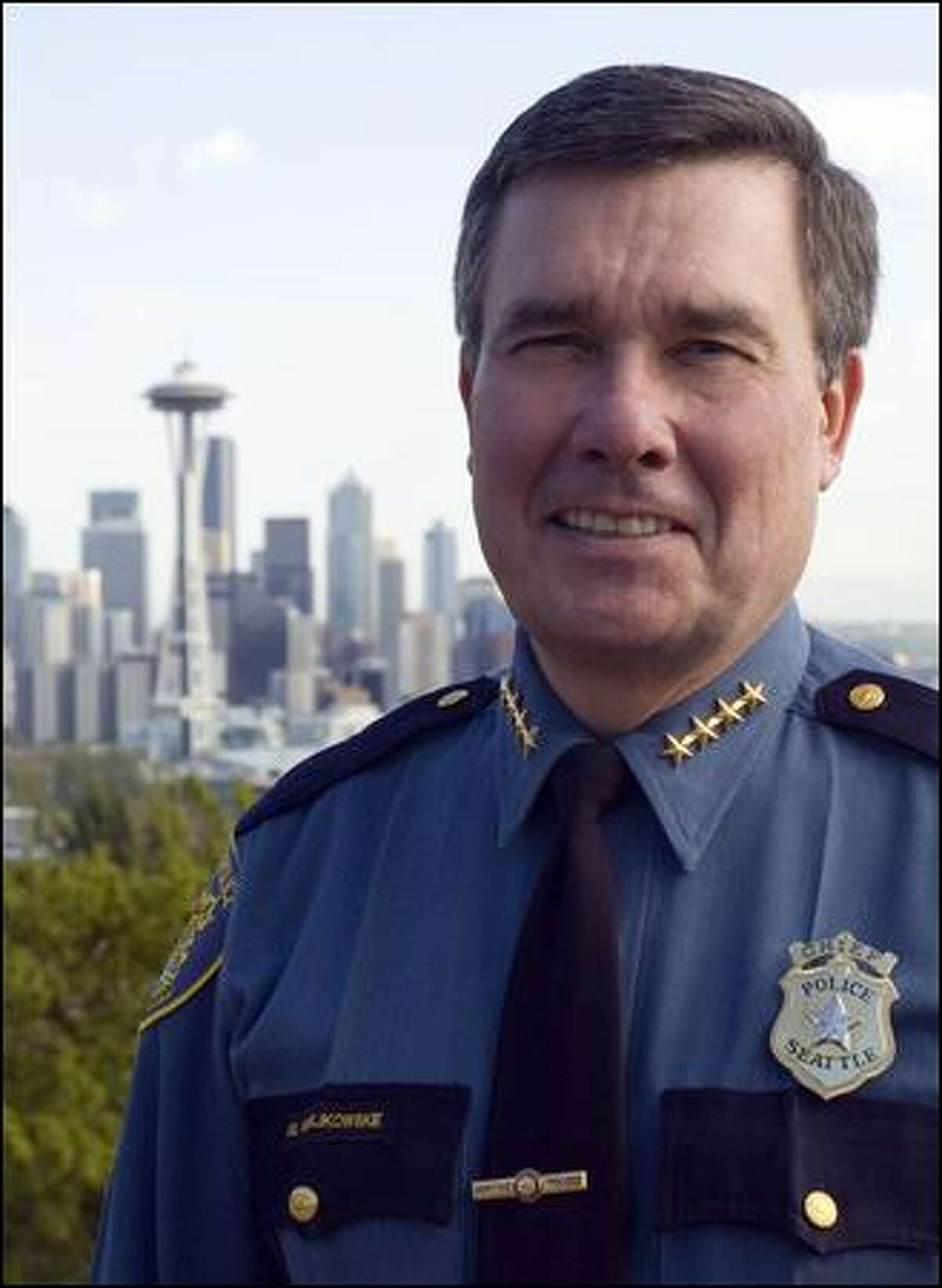 Gil Kerlikowske, who previously worked in Washington, D.C., has been police chief since 2000.