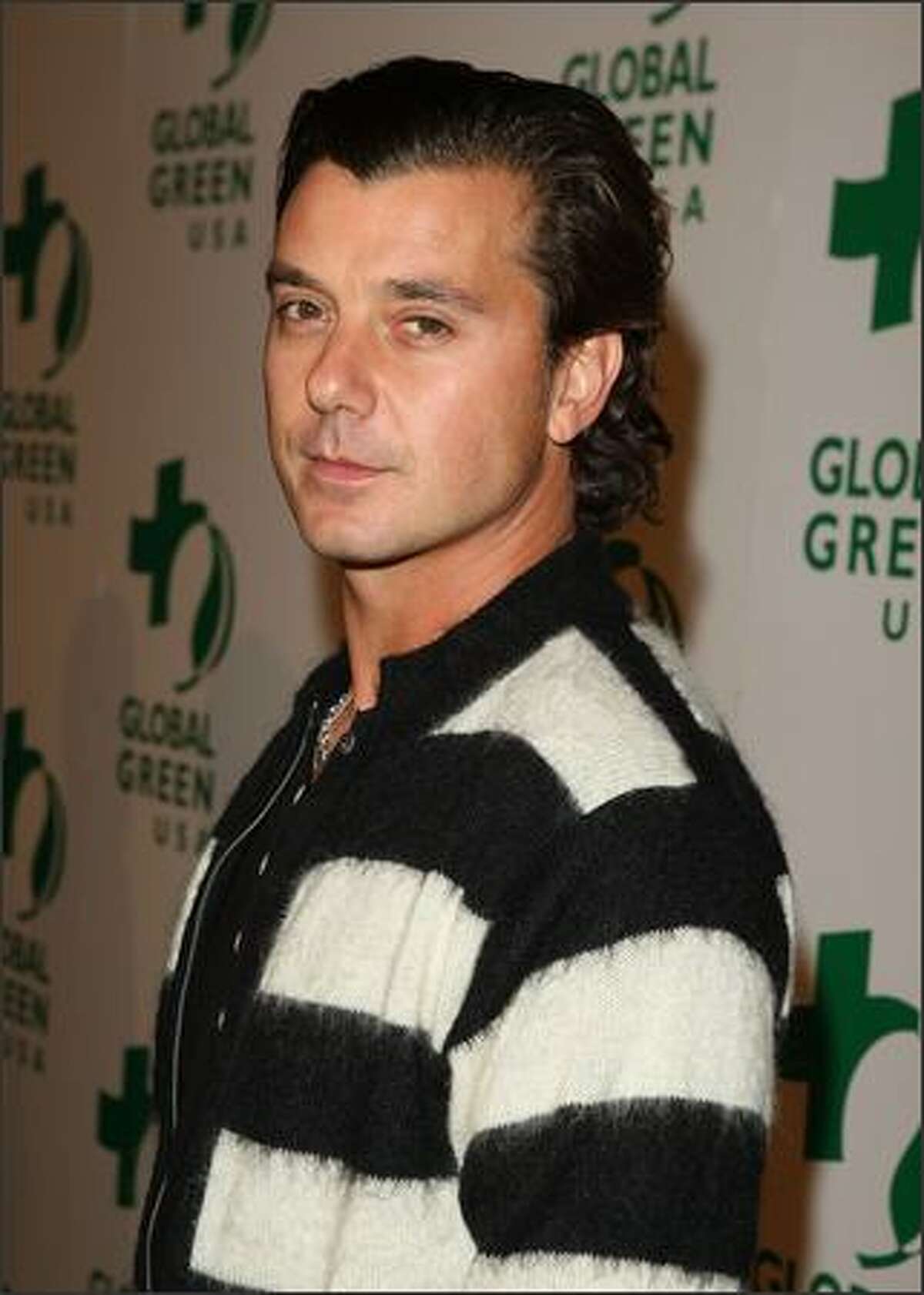 Musician Gavin Rossdale arrives at Global Green USA's 6th Annual Pre-Oscar Party held at Avalon Hollwood in Hollywood, California.