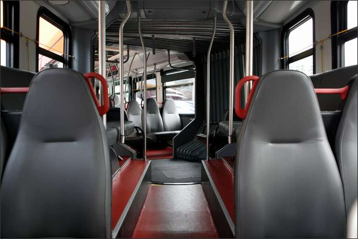 The RapidRide buses can seat 48 passengers.
