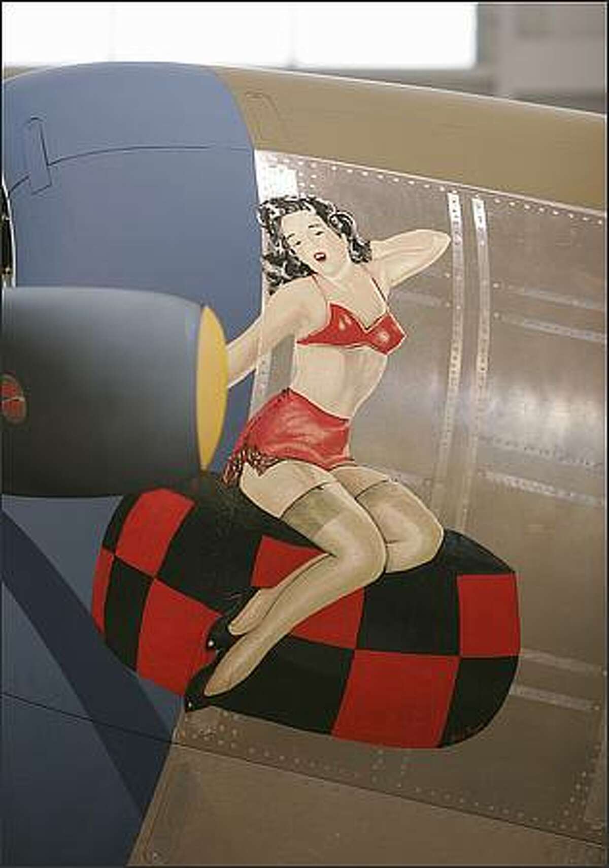 The P-47 Thunderbolt during WW II was named "Tallahassee Lassie", for Tiero Jenkins of Seattle. The plane is located at the Flying Heritage Collection in Everett.