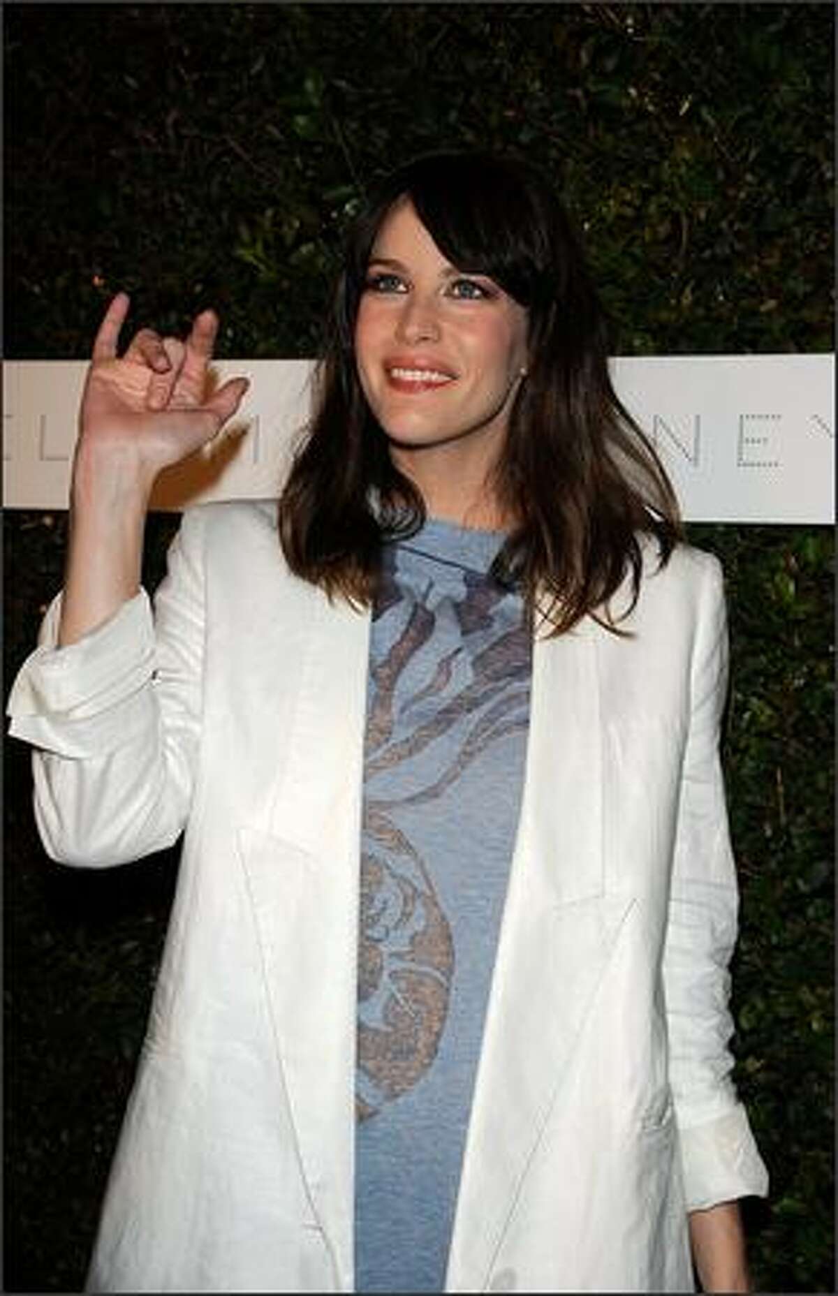 Actress Liv Tyler arrives at a screening of "Home," a new documentary in high definition showing man's impact on the planet, held at Stella McCartney's store in West Hollywood, Calif., on Friday, June 5, 2009.